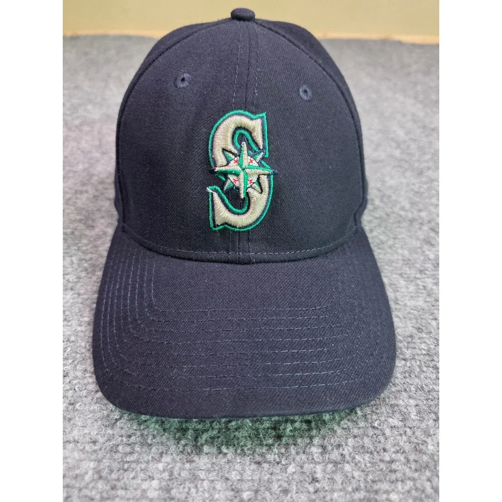Seattle Mariners New Era 9FORTY Hat Mens OSFM Navy MLB Baseball Cap Adjustable
